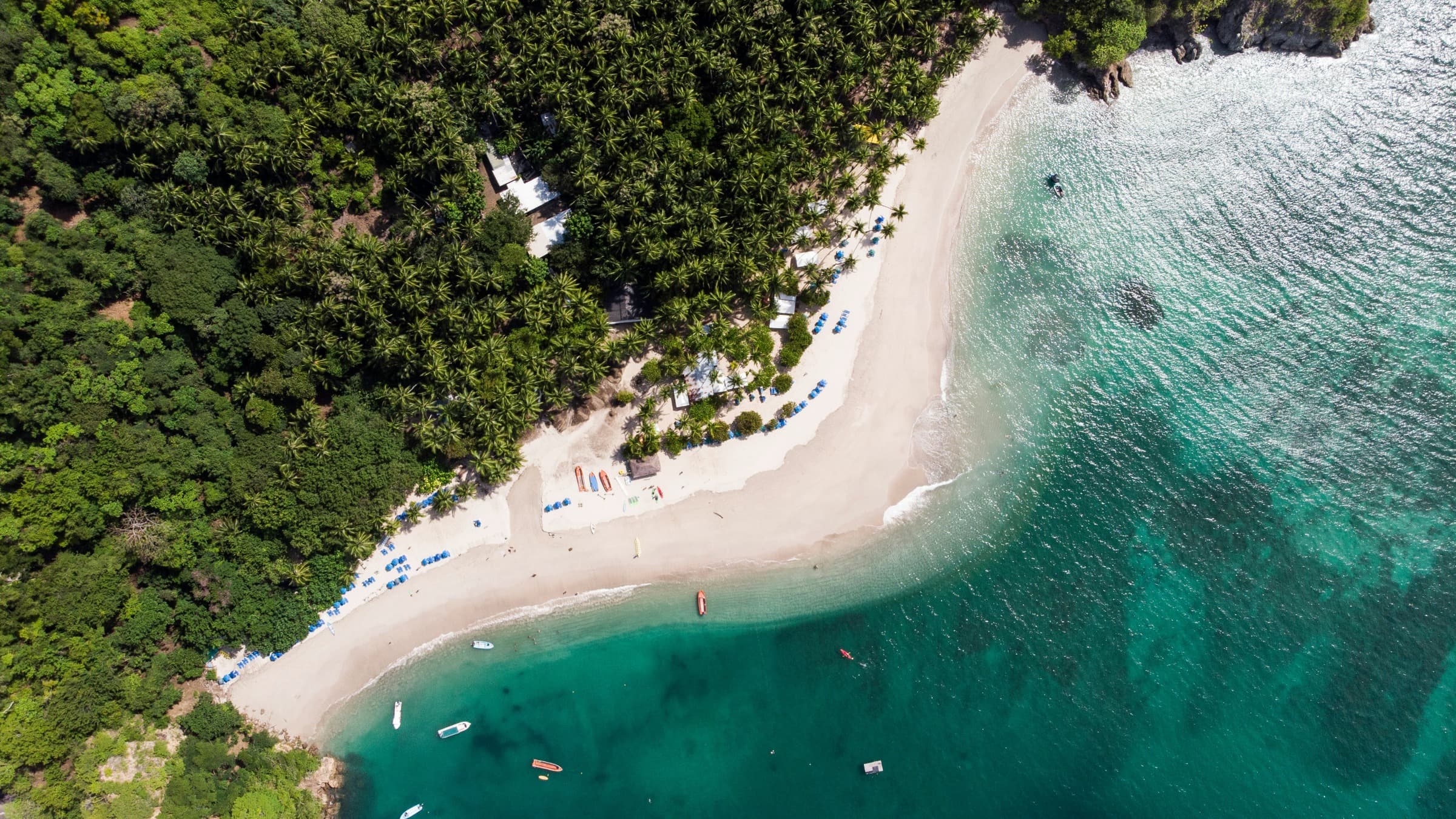 Tortuga Island by Catamaran